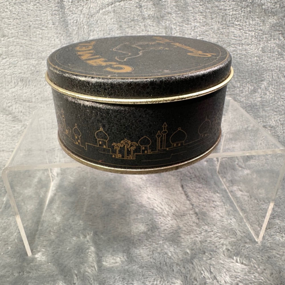 Vintage Camel Cigarette Tin Genuine Taste Black Gold RJ‎ Reynolds 1994 - Picture 3 of 10